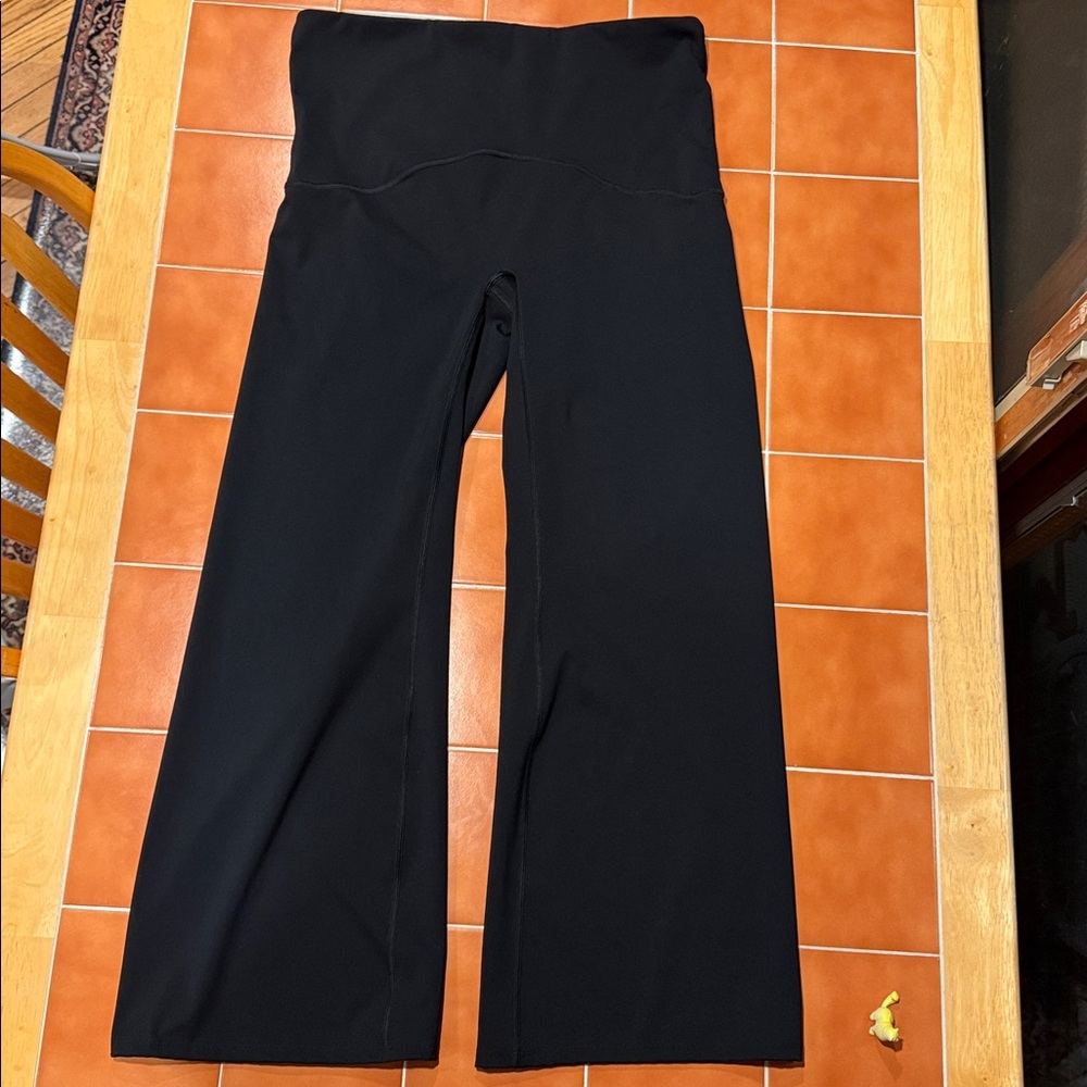 SPANX 2X Black Booty Boost Leggings Flare